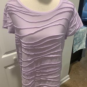 Simply Vera Vera Wang Purple Top. NWOT Size: PXL